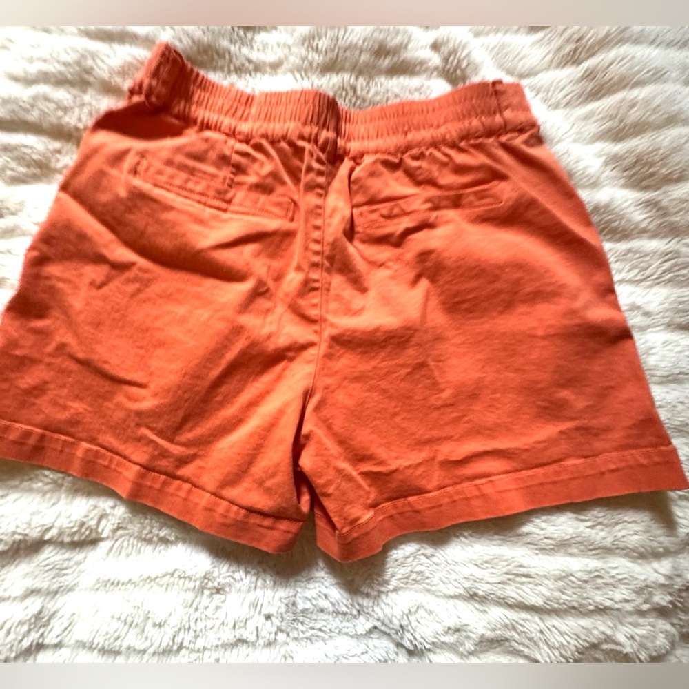 MICHAEL STARS EUC SZ M Women's Orange Cotton Shorts - Picture 4 of 7